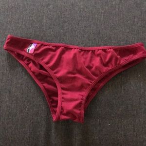 Bad Kitty maroon pole bikini bottom L